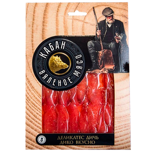 Фото Нарезка из вяленого мяса Кабана в подарочной упаковке от магазина FedyaDich.ru