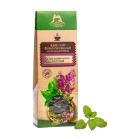 Иван-чай ферментированный крупнолистовой «С листьями мяты перечной»