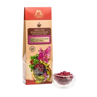 Иван-чай ферментированный крупнолистовой «С листьями и ягодами брусники«
