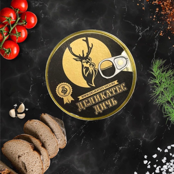 Тушеное мясо оленя