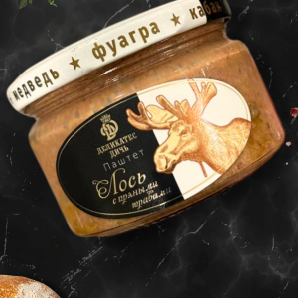 Паштет из мяса лося с пряными травами Паштет из мяса лося с пряными травами
