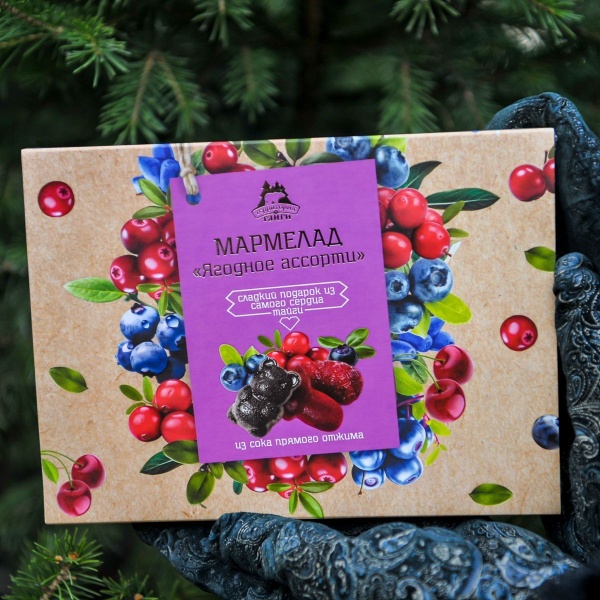 Мармелад "Ягодное ассорти", 110гр