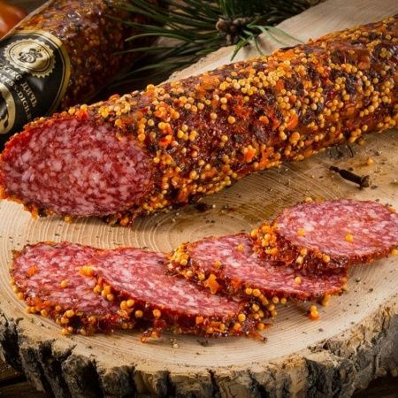 Колбаса "Кабан с горчицей"