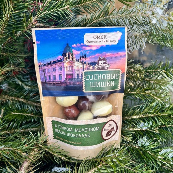 Драже сосновая шишка ассорти Омск