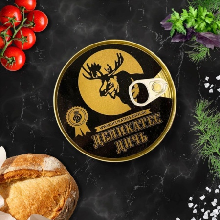 Тушеное мясо лося