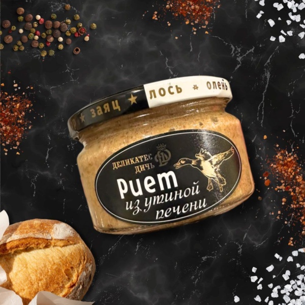 Риет из утиной печени