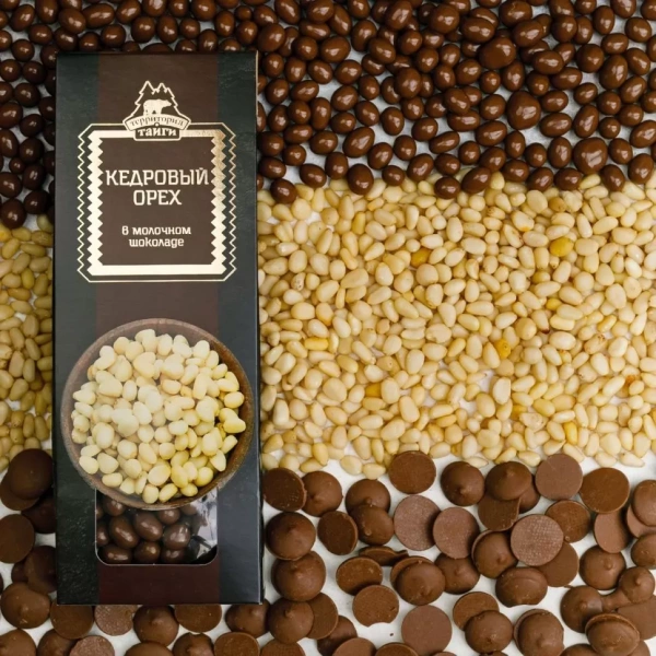 Фото Драже Кедровый орех в молочном шоколаде от магазина FedyaDich.ru