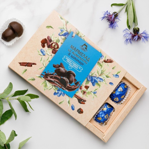 Мармелад из жимолости в шоколаде