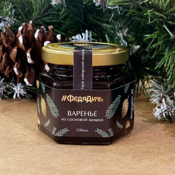 Варенье из сосновых шишек «ФедяДичь» Варенье из сосновых шишек «ФедяДичь»