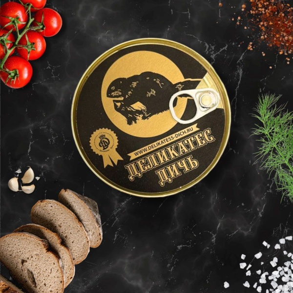 Тушеное мясо бобра Тушеное мясо бобра