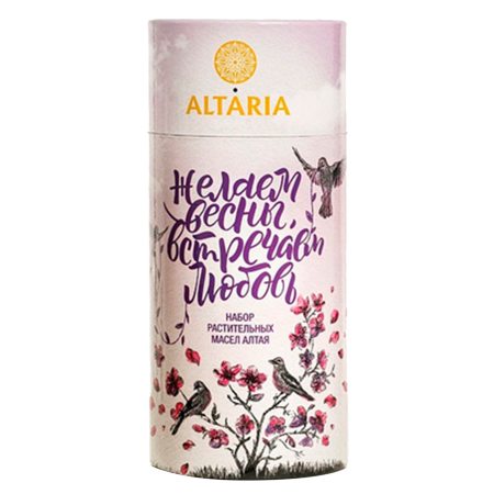 Фото Тубус для масла «Птицы» от магазина FedyaDich.ru