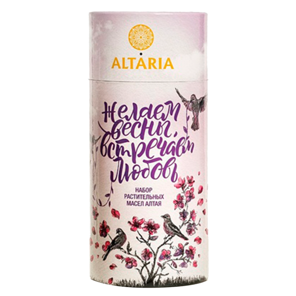 Фото Тубус для масла «Птицы» от магазина FedyaDich.ru