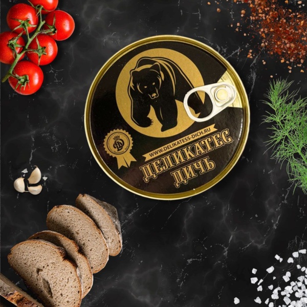 Тушеное мясо медведя Тушеное мясо медведя