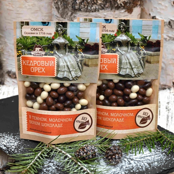 Драже Кедровый орех ассорти "Омск"