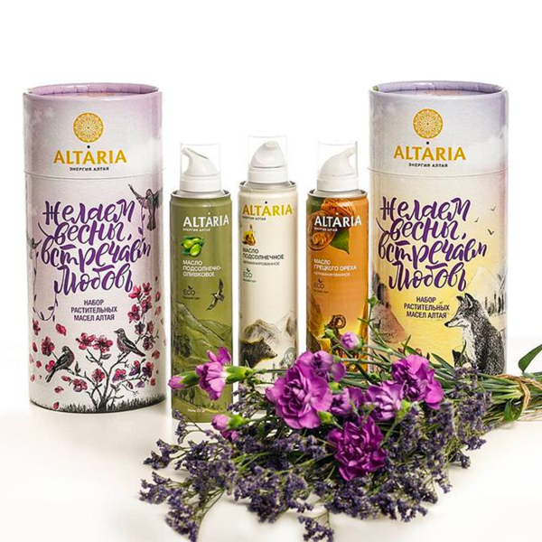 Тубус для масла «Птицы»