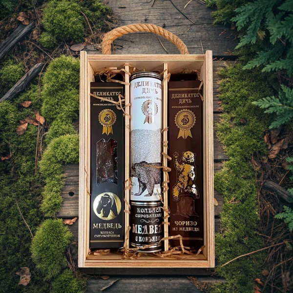 Подарочный бокс «Три медведя» Подарочный бокс «Три медведя»