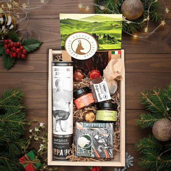 Подарочный бокс "Три медведя №1"