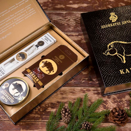 Подарочный набор книжка «Кабан»